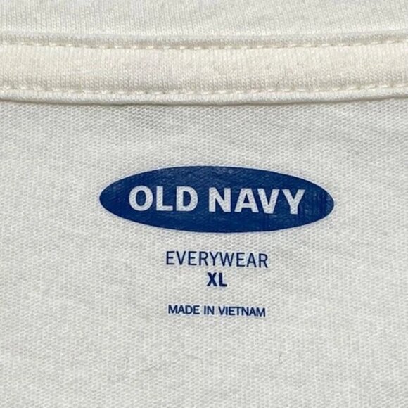 Old Navy T-Shirt Women’s XL Pineapple Palm Tree All Over Print Short Sleeve NWT - Picture 7 of 8